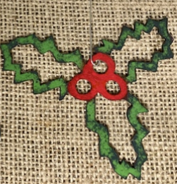 Holly Ornament 2