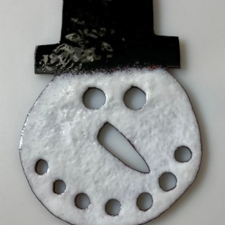 Snowman Head Ornament 1