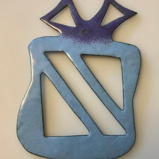 Light Blue Present Ornament