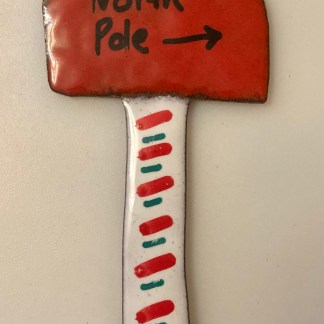North Pole Sign Ornament