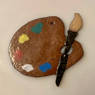 Paint Palette Ornament