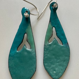 Multi Blue Earrings